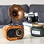 Old Street Audio AS70 Old-school Bluetooth Ηχείο Ξύλινο (5W/Μπαταρία 1200mAh/Bluetooth 5.4/FM Radio/USB/TF/AUX/TWS) Old Street Audio AS70 Old-school Bluetooth Ηχείο Ξύλινο (5W/Μπαταρία 1200mAh/Bluetooth 5.4/FM Radio/USB/TF/AUX/TWS)