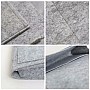 Organizer Αυτοκινήτου Πλάτης Καθίσματος Felt με 6 Θήκες 60x40cm - Γκρι