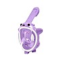 Thenice KF-5 Παιδική Μάσκα Θαλάσσης Φαλαινάκι με Νεροπίστολο Full Face Snorkel Mask (XS) Purple