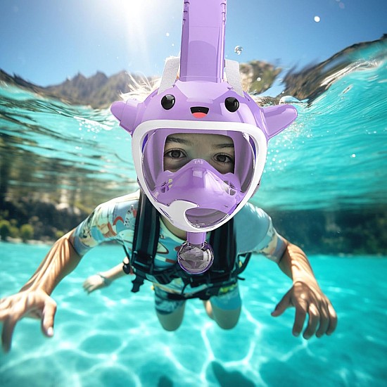 Παιδική μάσκα full face με νεροπίστολο