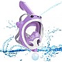 Thenice KF-5 Παιδική Μάσκα Θαλάσσης Φαλαινάκι με Νεροπίστολο Full Face Snorkel Mask (XS) Purple