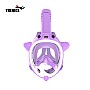 Thenice KF-5 Παιδική Μάσκα Θαλάσσης Φαλαινάκι με Νεροπίστολο Full Face Snorkel Mask (XS) Purple
