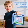Dux Ducis Puff Series Kids EVA Θήκη για iPad 7/8/9 10.2 με Βάση Στήριξης - Pink