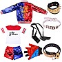 Παιδική Στολή Harley Quinn Απόκριες/Halloween/Cosplay Alice Party 29991