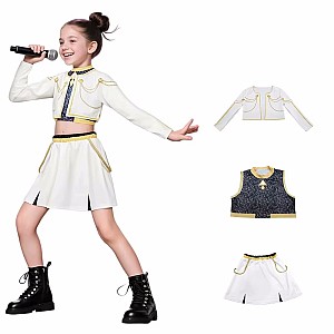 Παιδική Στολή Huntrix Demon Hunters Zoey Performance Look Alice Party 76296-B