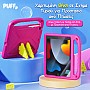 Dux Ducis Puff Series Kids EVA Θήκη για iPad 10 (2022) / 11 (2025) με Βάση Στήριξης - Blue
