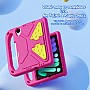 Dux Ducis Puff Series Kids EVA Θήκη για iPad Mini 6/7 με Βάση Στήριξης - Pink