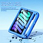 Dux Ducis Puff Series Kids EVA Θήκη για iPad Mini 6/7 με Βάση Στήριξης - Pink