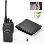 Smartcheater Πορτοφόλι UHF(Δέκτης) με UHF/VHF 5W Πομποδέκτη και Spy Ακουστικό Ψείρα