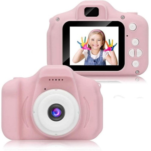 HD Μίνι Ψηφιακή Παιδική Φωτογραφική Μηχανή (Ροζ) 180321