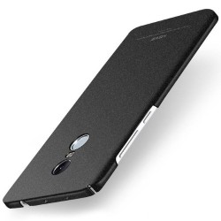 MSVII Ματ Backcover Θήκη (Xiaomi Redmi Note 4X) (Snapdragon ) (Ζαγρέ Black)