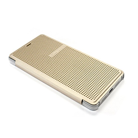 Original Leagoo Elite 1 Flip On Θήκη(Gold)