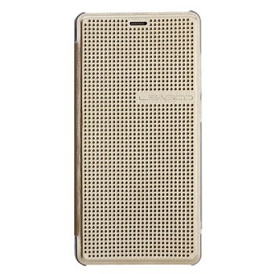 Original Leagoo Elite 1 Flip On Θήκη(Gold)