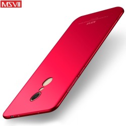 MSVII Ματ Backcover Θήκη (Xiaomi Redmi 5 Plus) (Κοκκινο)