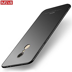 MSVII Ματ Backcover Θήκη (Xiaomi Redmi 5 Plus) (Μαύρο)