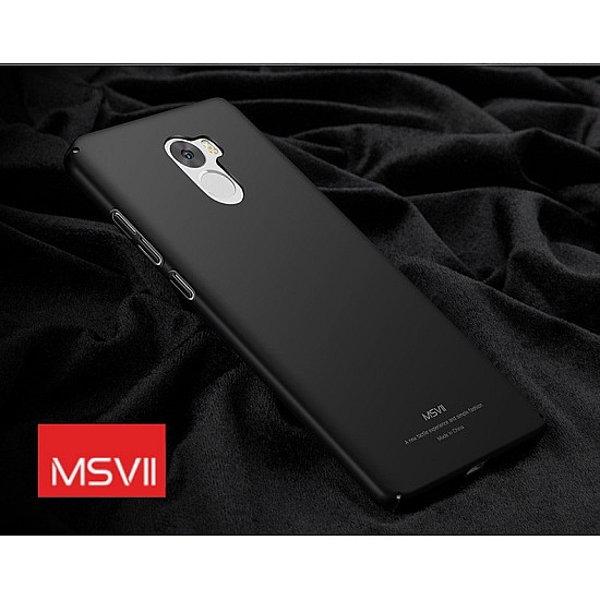 MSVII Ματ Backcover Θήκη (Xiaomi Redmi 4 Standard) (Μαύρη)