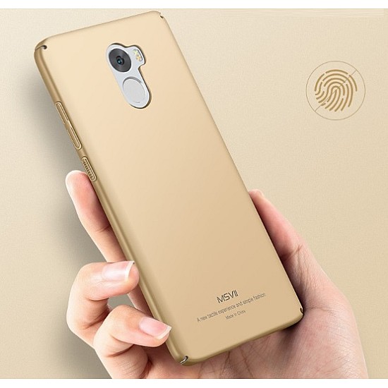 MSVII Ματ Backcover Θήκη (Xiaomi Redmi 4 Standard) (Χρυσή)