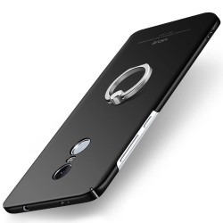 MSVII Ματ Backcover Θήκη (Xiaomi Redmi Note 4X) (Snapdragon) (Black-Ring)