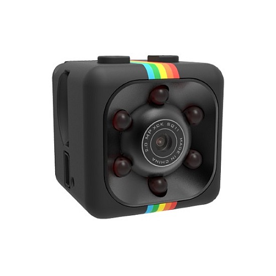 SQ11 Super Mini Car/Drone DVR Κάμερα Καταγραφικό FHD 1080P - Black