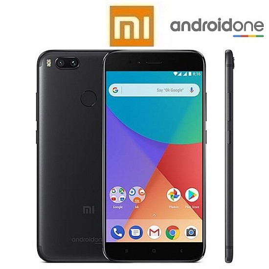 XIAOMI Mi A1 (5.5''/4G/8πύρηνο/4GB-32GB)(Μαύρο)