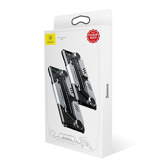 Baseus Gamer Gamepad Θήκη για iPhone 7 / iPhone 8 black-silver