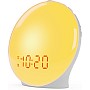 Wake Up Light Ρολόι Ξυπνητήρι με Προσομοίωση Ανατολής Ηλίου, Διπλό Ξυπνητήρι & Full-Screen Φωτισμό Wake Up Light Ρολόι Ξυπνητήρι με Προσομοίωση Ανατολής Ηλίου, Διπλό Ξυπνητήρι & Full-Screen Φωτισμό