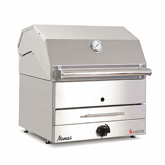 Ψησταριά υγραερίου BBQ με καπάκι