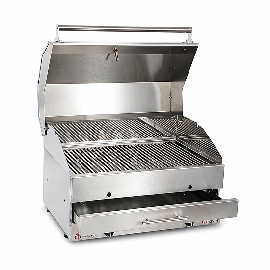 Ψησταριά υγραερίου κλειστού τύπου