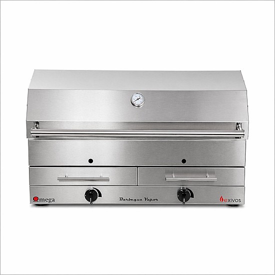 Ψησταριά υγραερίου με καπάκι