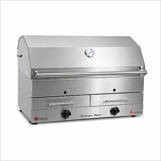 Ψησταριά υγραερίου με καπάκι