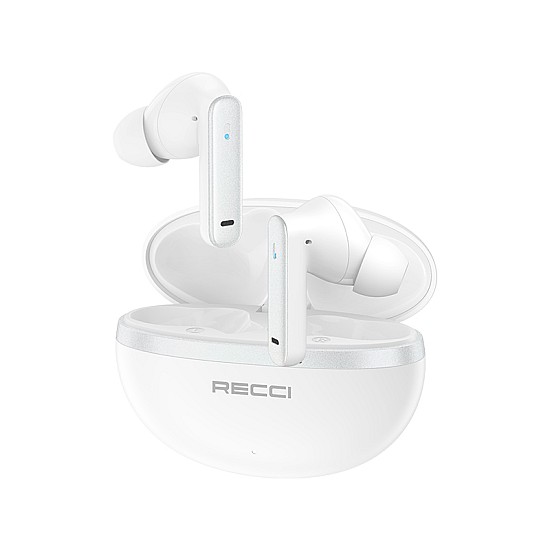 Recci REP-W88 Ασύρματα In-ear Ακουστικά Bluetooth με Θήκη Φόρτισης (Λευκό) Recci REP-W88 Ασύρματα In-ear Ακουστικά Bluetooth με Θήκη Φόρτισης (Λευκό)