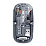 Recci RCS-M01 Ασύρματο Ποντίκι Space Capsule με Διαφανή Σχεδίαση