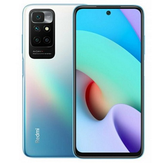 Xiaomi Redmi 10 2022 Global (NFC/6.5"/4G/8πύρηνο/4πλή Κάμερα 50MP+8MP+2MP+2MP/4GB-128GB) Sea Blue (Δώρο Ακουστικά)