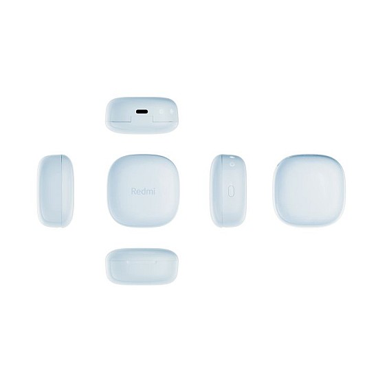 Xiaomi Redmi Buds 6 Play Bluetooth Handsfree Ακουστικά με Θήκη Φόρτισης (Blue) Redmi Ακουστικά