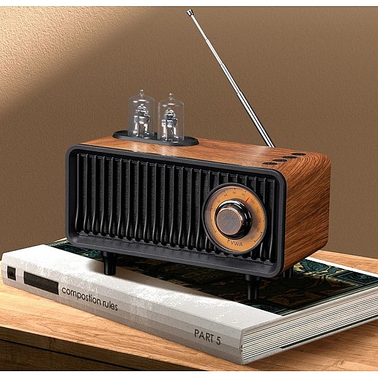 Old Street Audio AS19 Retro Bluetooth Ηχείο Ξύλινο (5W/Μπαταρία 1800mAh/Bluetooth 5.4/FM Radio/USB/TF/AUX/TWS) Ρετρό Bluetooth Ηχείο