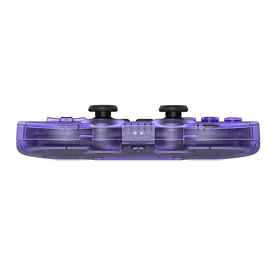 8BitDo SN30 Pro Special Edition Ασύρματο & Ενσύρματο Gamepad για PC / Android / Steam Deck / Raspberry Pi (Hall Effect) - Crystal Purple retro gaming χειριστήριο