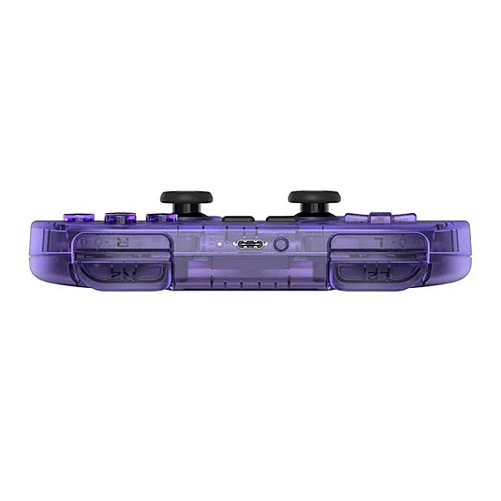 8BitDo SN30 Pro Special Edition Ασύρματο & Ενσύρματο Gamepad για PC / Android / Steam Deck / Raspberry Pi (Hall Effect) - Crystal Purple retro gaming χειριστήριο