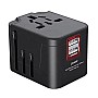 RRtravel HHT210 Αντάπτορας Πρίζας από Universal σε Universal  (4xUSB) USA EU UK AU US