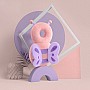 Giggles and Co. Προστατευτικό Μαξιλάρι Κεφαλιού Μωρού "Pink Butterfly" (5 έως 48 μηνών)