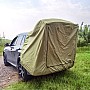 Wild Path Σκηνή Αυτοκινήτου για Κάμπινγκ (Νόμιμη Διανυκτέρευση/Ενσωματωμένη Σίτα/Συμβατή με SUV & Hatchback) Khaki