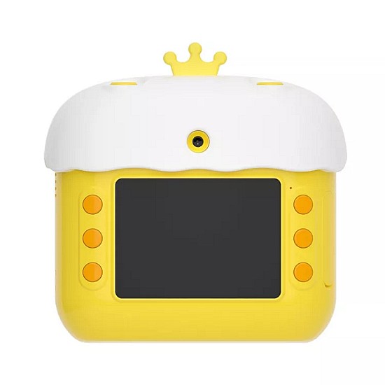 Skysonic Instant Kids Camera Lite με θερμικό εκτυπωτή και εφαρμογή WiFi (Κίτρινο Καναρινάκι)