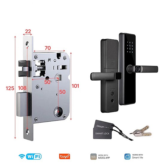 smart door lock για airbnb