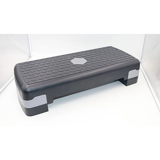 COOWOO Step Γυμναστικής 68cm Διπλού Ύψους Αντιολισθητικό για Aerobic & Pilates Step για γυμναστική
