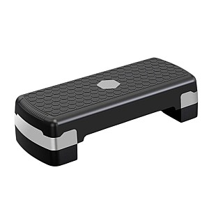 COOWOO Step Γυμναστικής 68cm Διπλού Ύψους Αντιολισθητικό για Aerobic & Pilates