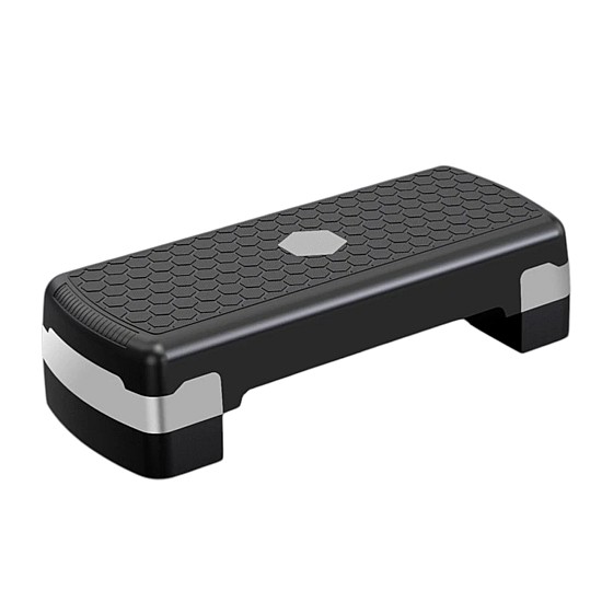 COOWOO Step Γυμναστικής 68cm Διπλού Ύψους Αντιολισθητικό για Aerobic & Pilates Step για γυμναστική