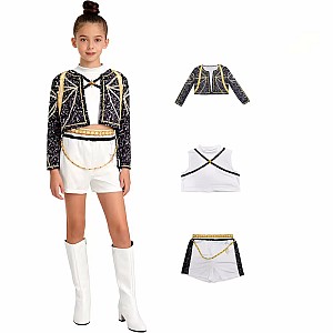 Παιδική Στολή Huntrix Demon Hunters Rumi Performance Look Alice Party 76294-G