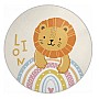 Giggles & Co. Στρογγυλό Παιδικό Play Rug “Lion Laughs” – Μαλακό 3εκ. (Ø120 εκ.)