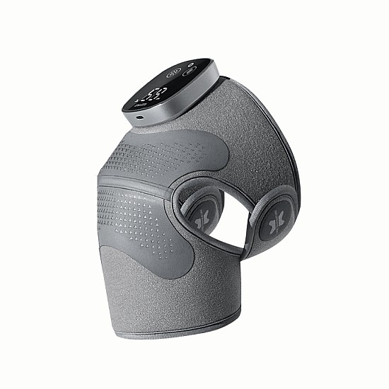 iKeepFit Ηλεκτρική Θερμαινόμενη Μυοχαλαρωτική Συσκευή Μασάζ 7 Watt με Δόνηση για Γόνατο/Ώμο/Αγκώνα Γκρι (KPF-knee13) Συσκευή μασάζ για γόνατο