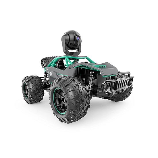 ToySky Sprint R/C Τηλεκατευθυνόμενο Off-Road Αυτοκίνητο 1:14 με Κάμερα HD 720P WiFi 30KM/H (Green-Gray)