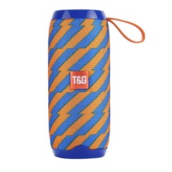 Φορητό ηχείο T&G TG106 Bluetooth με ενσωματωμένο μικρόφωνο- Μπλε Πορτοκαλί